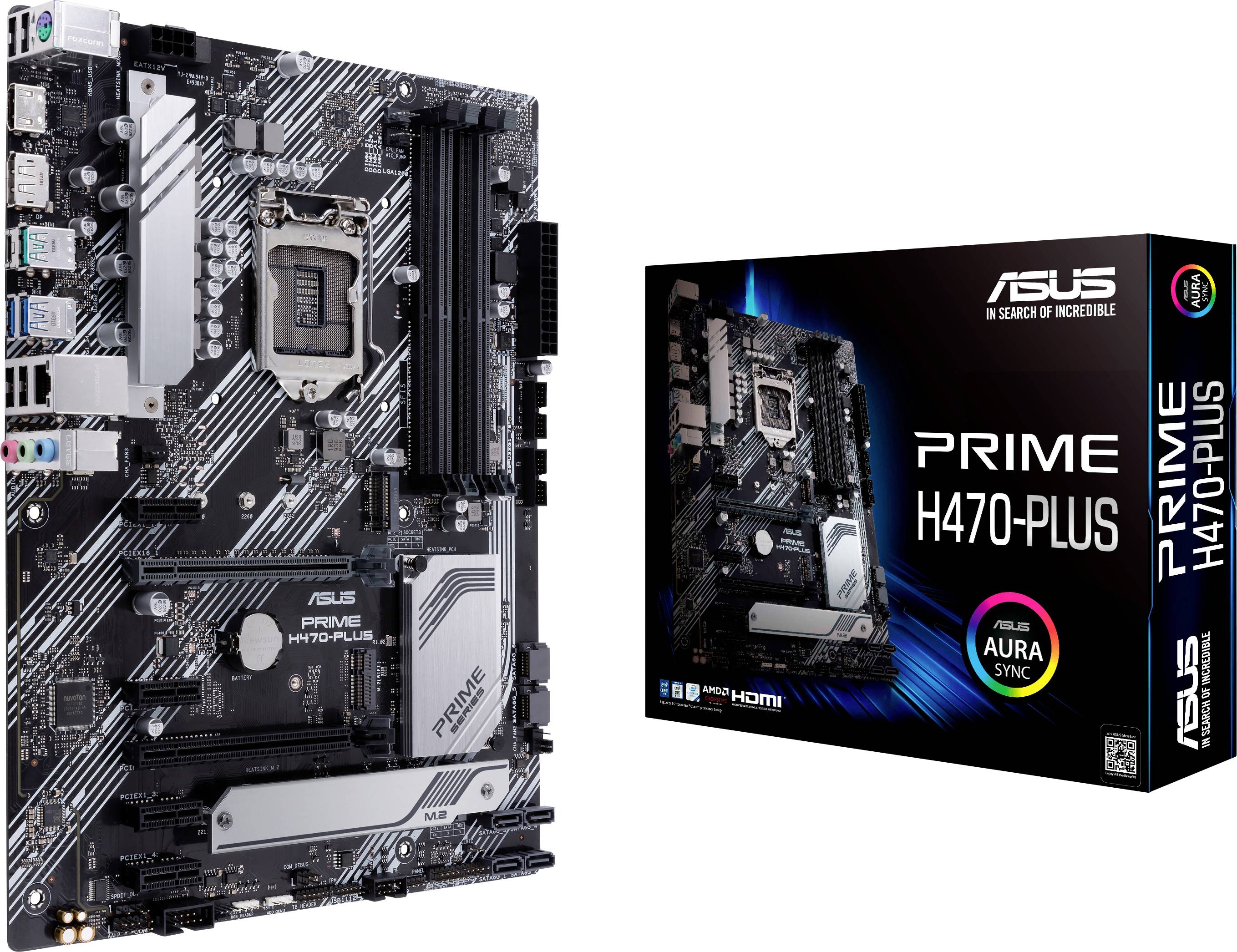 Asus PRIME H470 PLUS Základní deska Socket PC Intel 1200 Tvarový