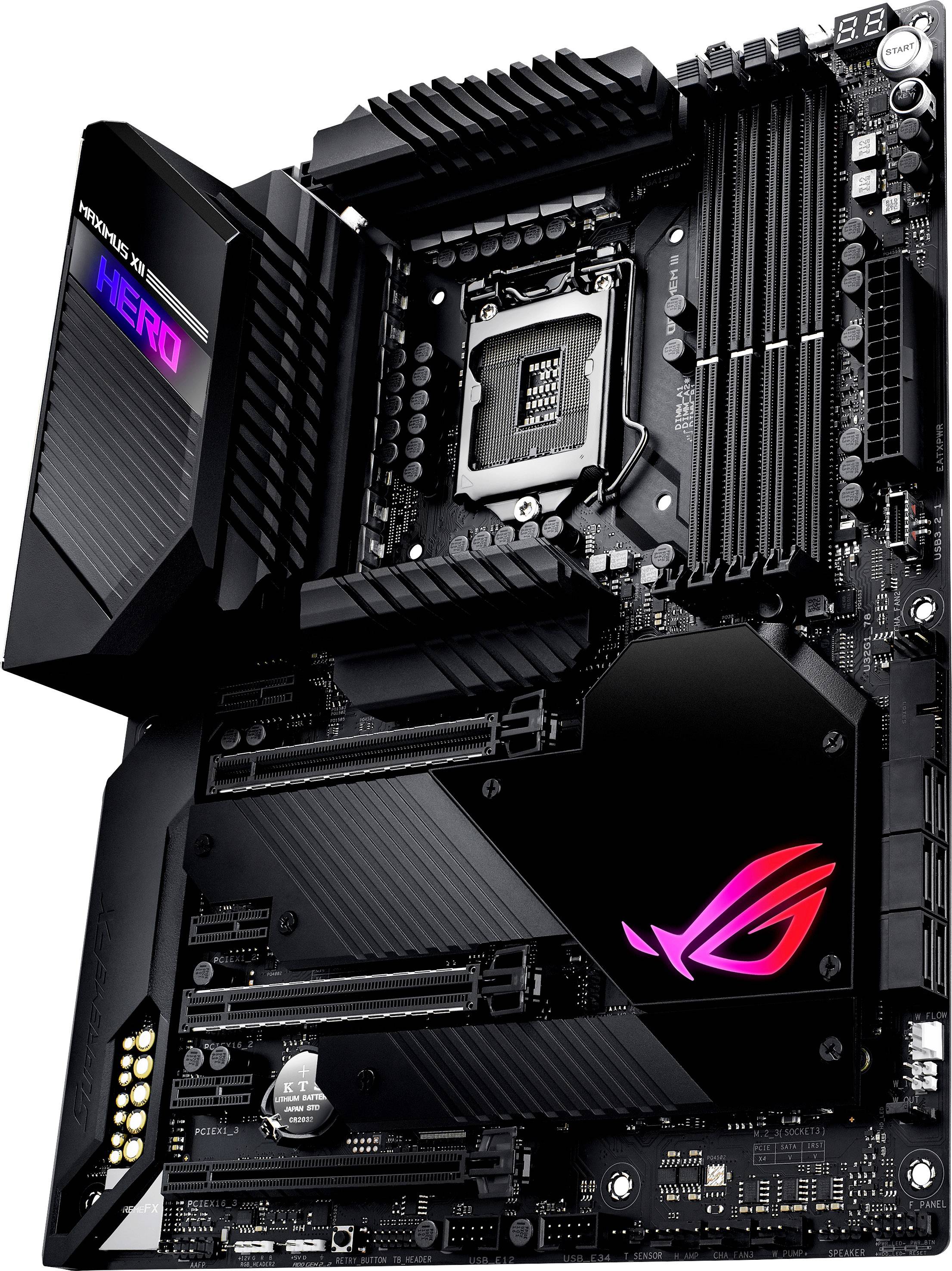 Asus Rog Maximus Xii Hero Wi Fi Motherboard Pc Base Intel Form