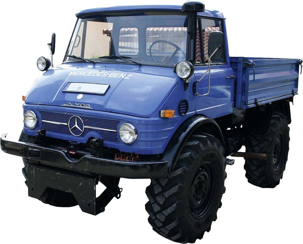 Schuco Unimog Blau Model Lorry Conrad