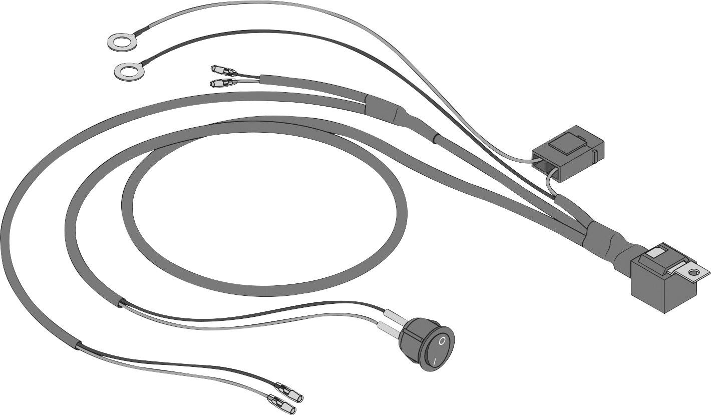 Osram Auto Cable 12 V WIRE HARNESS AX 2LS LEDDL ACC 102 Conrad