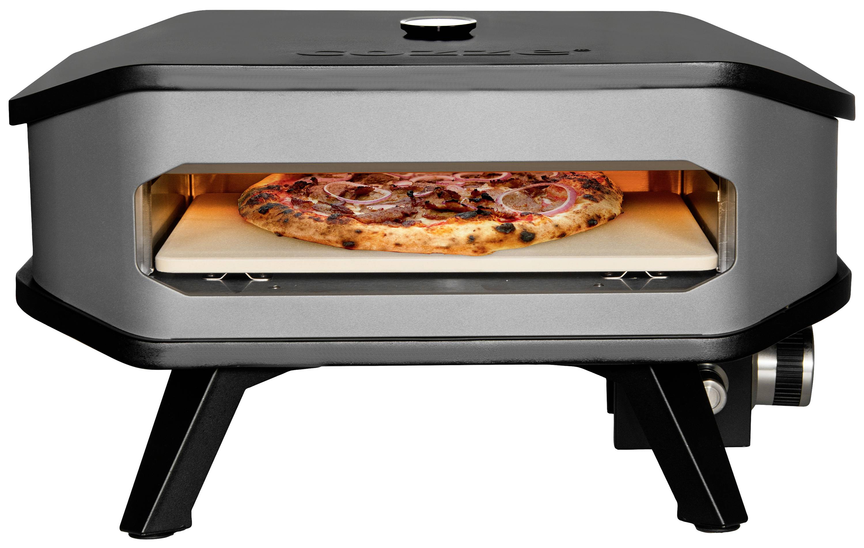 Cozze 90349 Pizza Oven With Thermometer And Pizza Stone Conrad