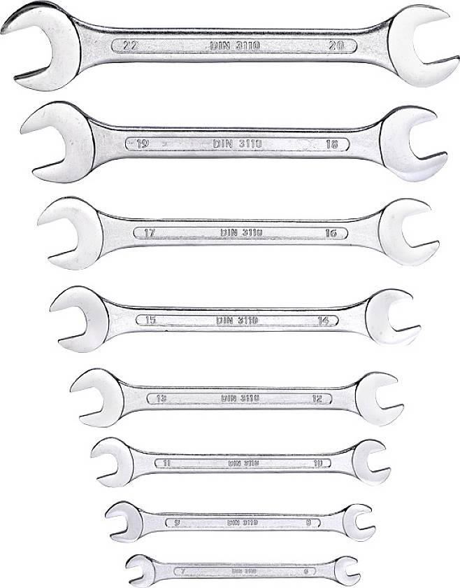 Kwb 470390 Double Ended Open Ring Spanner Set Conrad