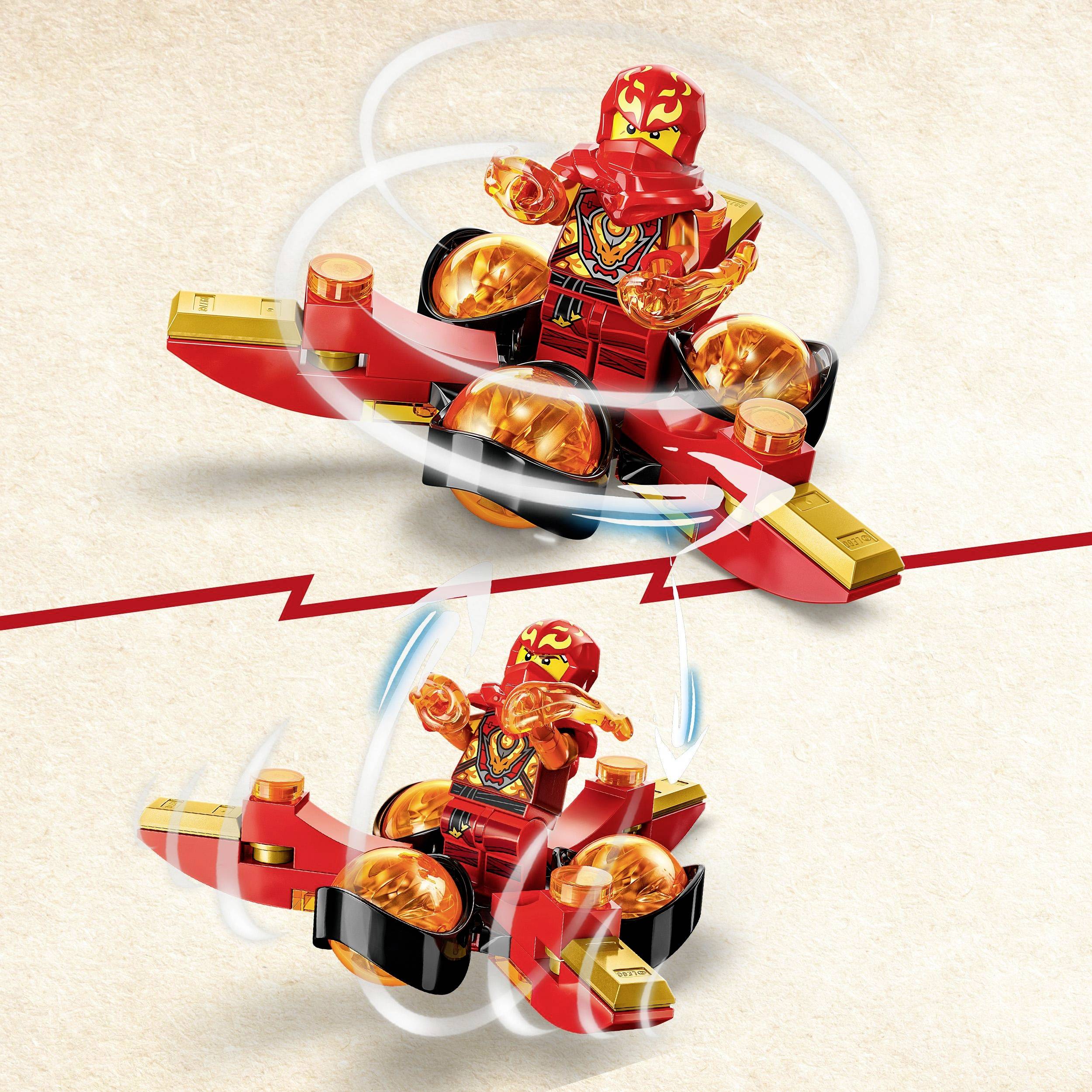 Lego Ninjago Kai Dragon Power Spinjitzu Flip Conrad