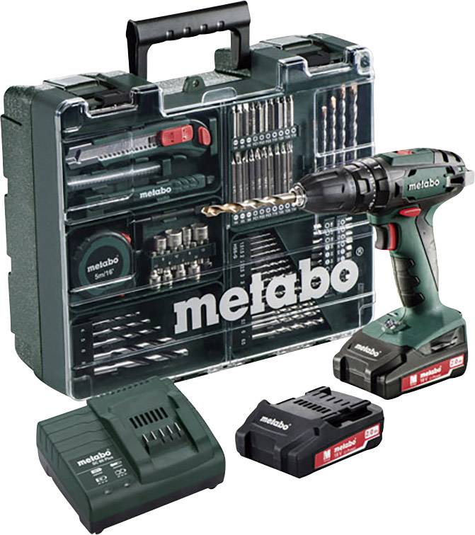 Metabo SB 18 602245870 Cordless Impact Driver 18 V 2 Ah Li Ion Incl