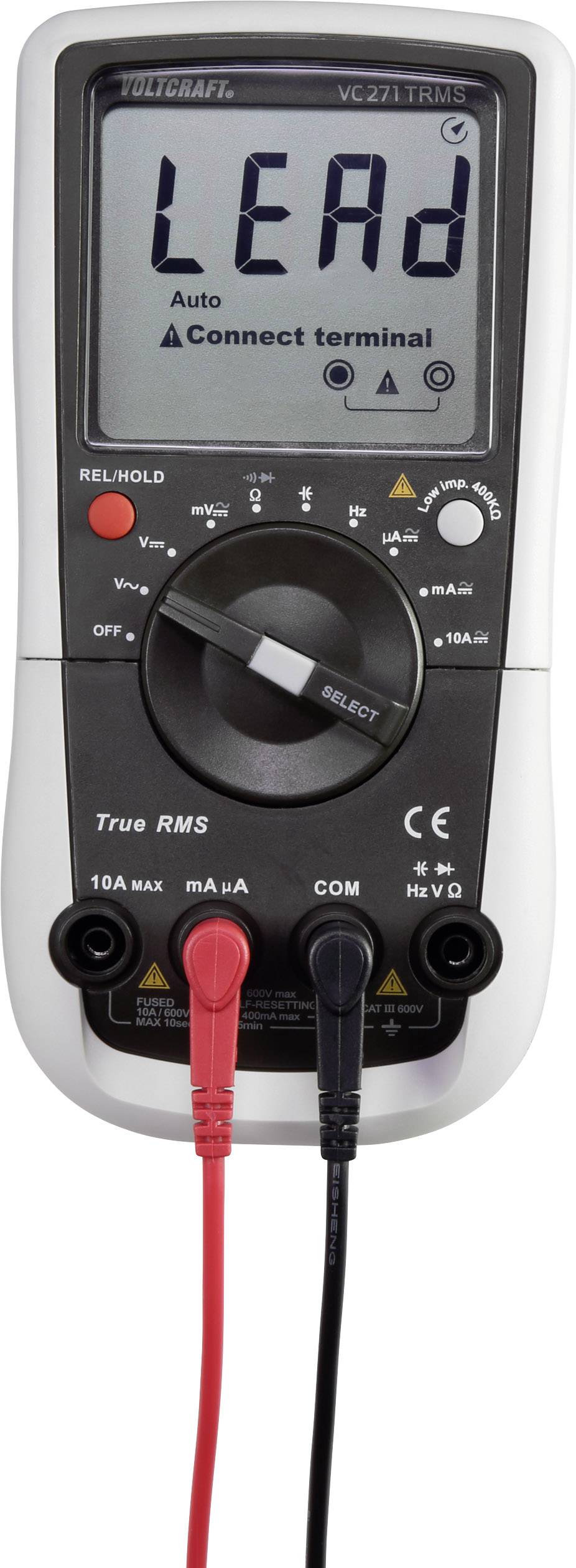 Voltcraft Vc Handheld Multimeter Calibrated To Iso