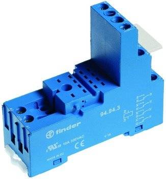 Finder 94 94 3 Relay Socket Compatible With Series Finder 55 Series 1