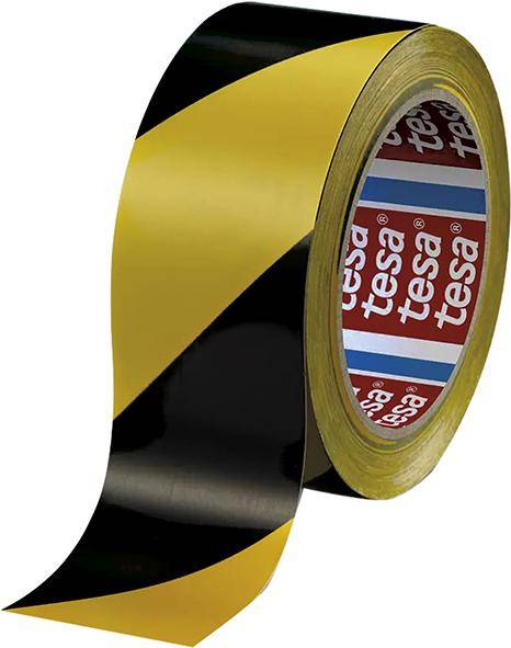 Tesa Marking Tape Tesa Professional Black Yellow L X