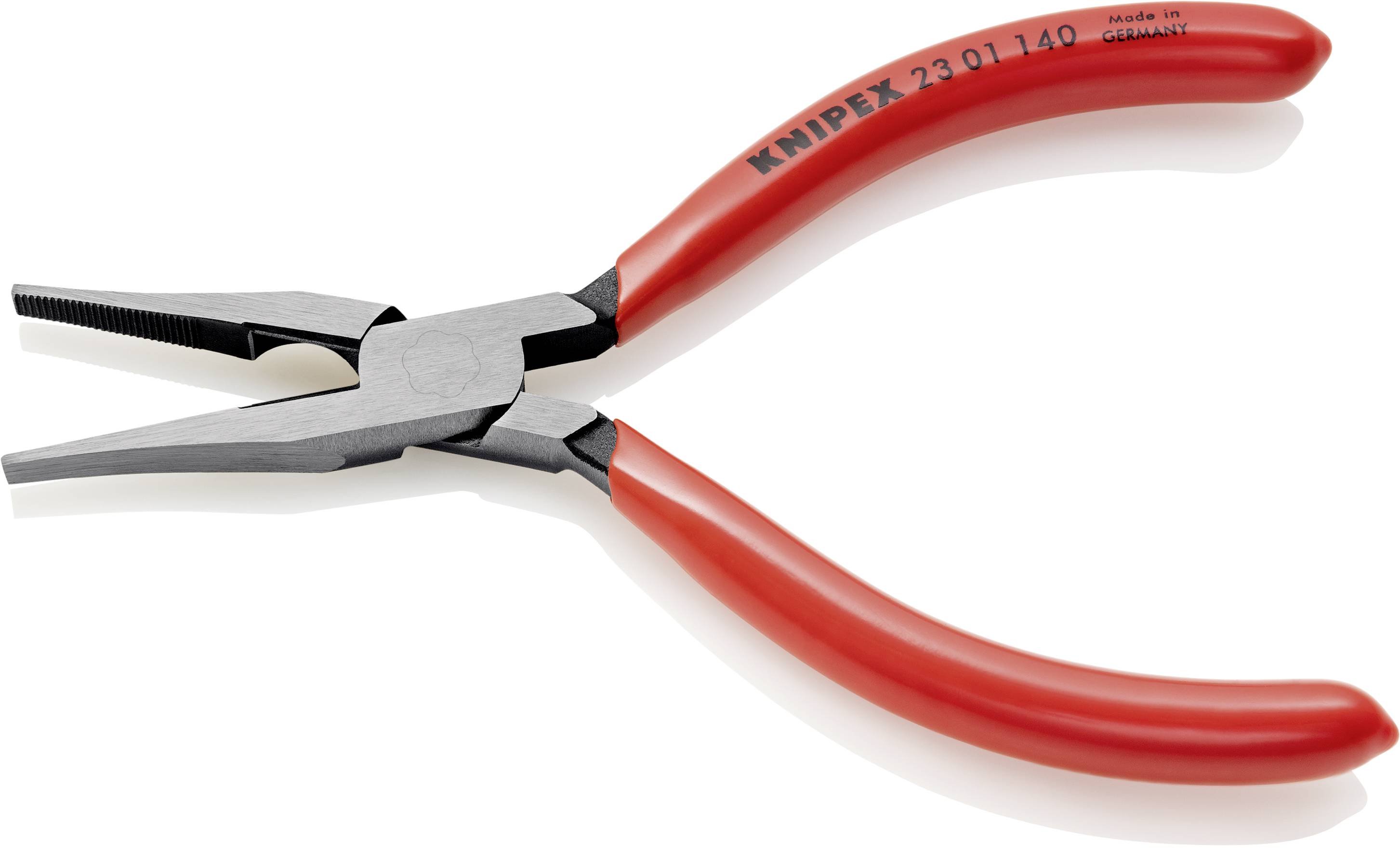 Pince à becs plats droite Knipex 23 01 140 pour l électronique et la