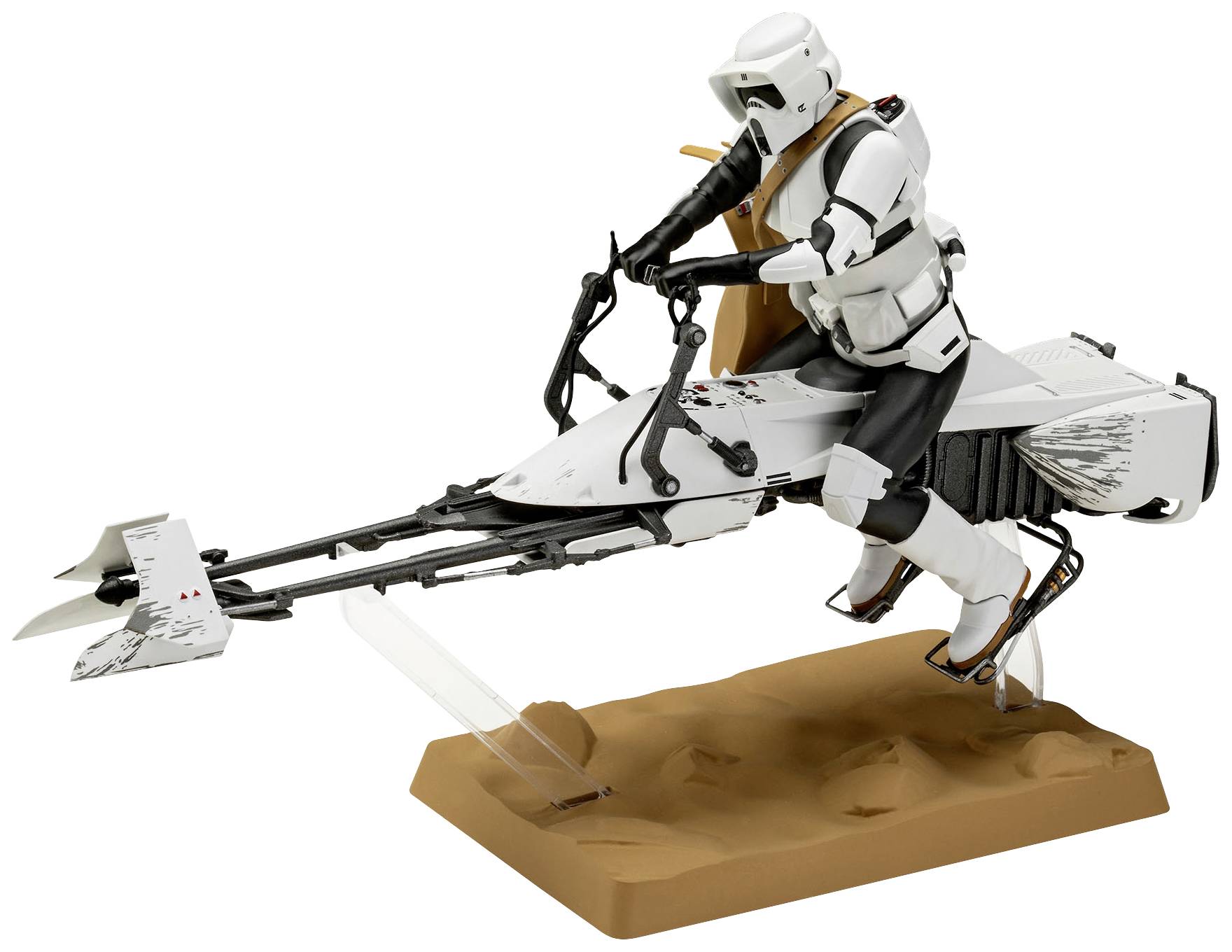 Revell 06786 Star Wars Speeder Bike Maquette De Science Fiction 1 12