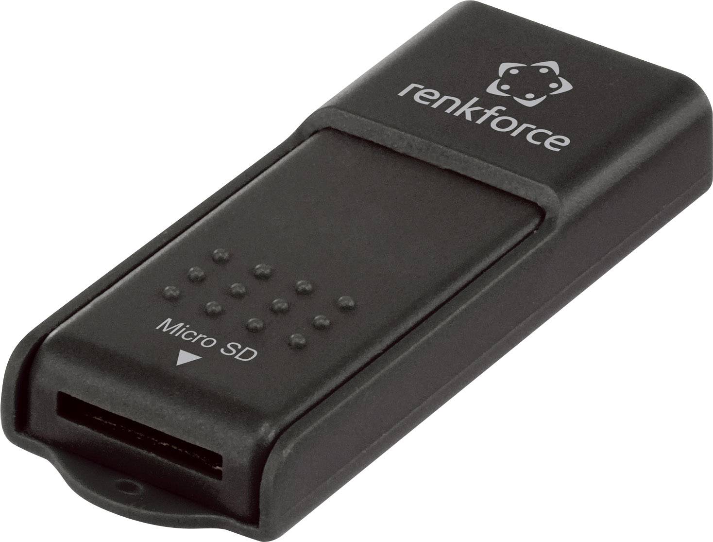 Lecteur de carte mémoire externe Renkforce HYD 7011 USB 3 0 noir