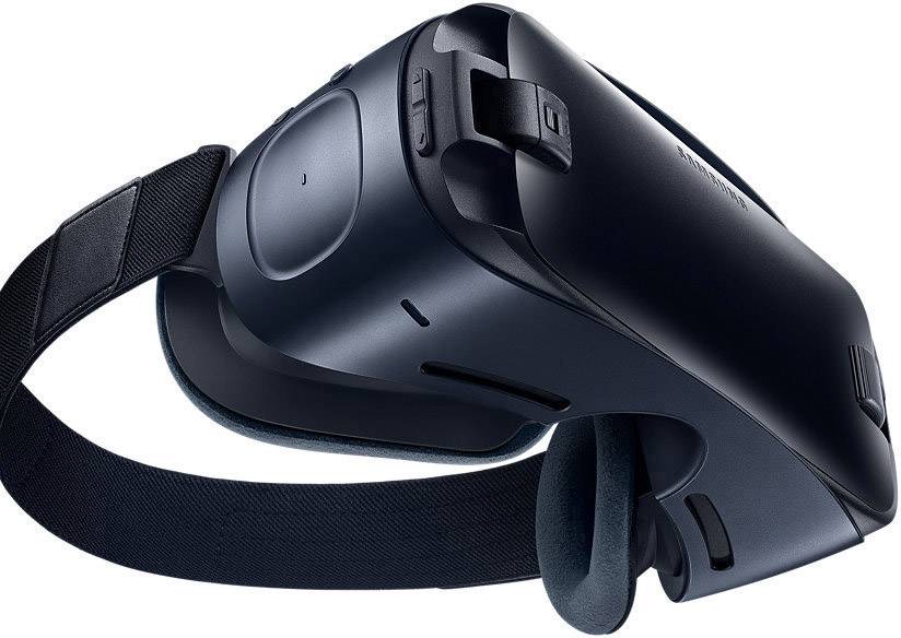 Casque de réalité virtuelle Samsung Gear VR SM R323 noir bleu Conrad fr