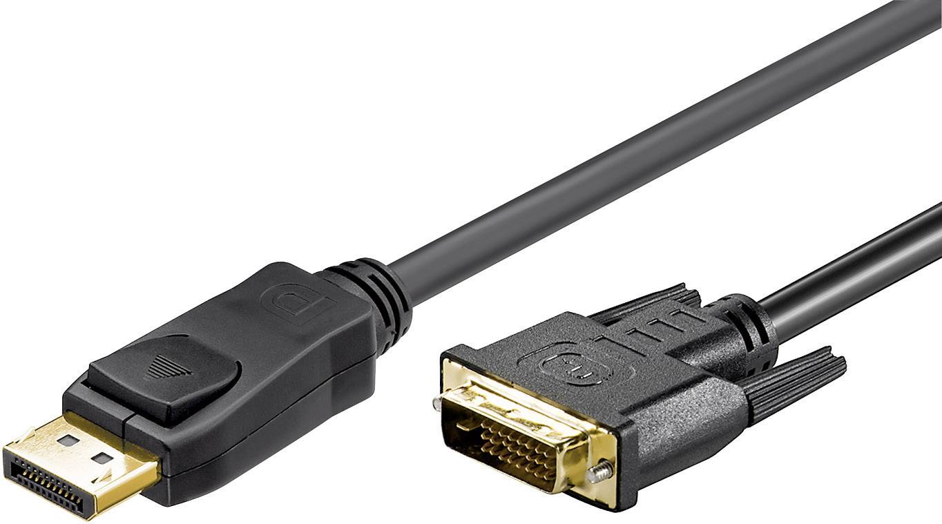 Goobay Displayport Dvi C Ble De Raccordement X Displayport M Le