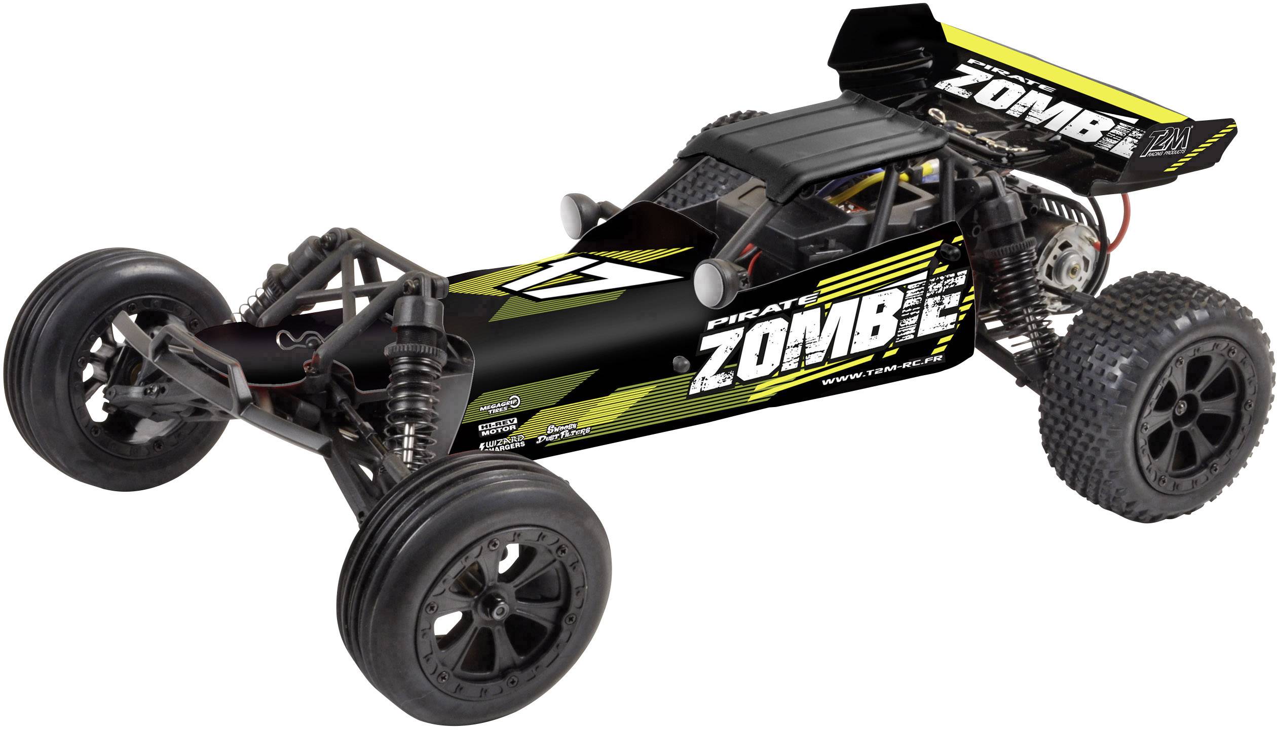 T M Pirate Zombie Brushed Automodello Elettrica Buggy Trazione