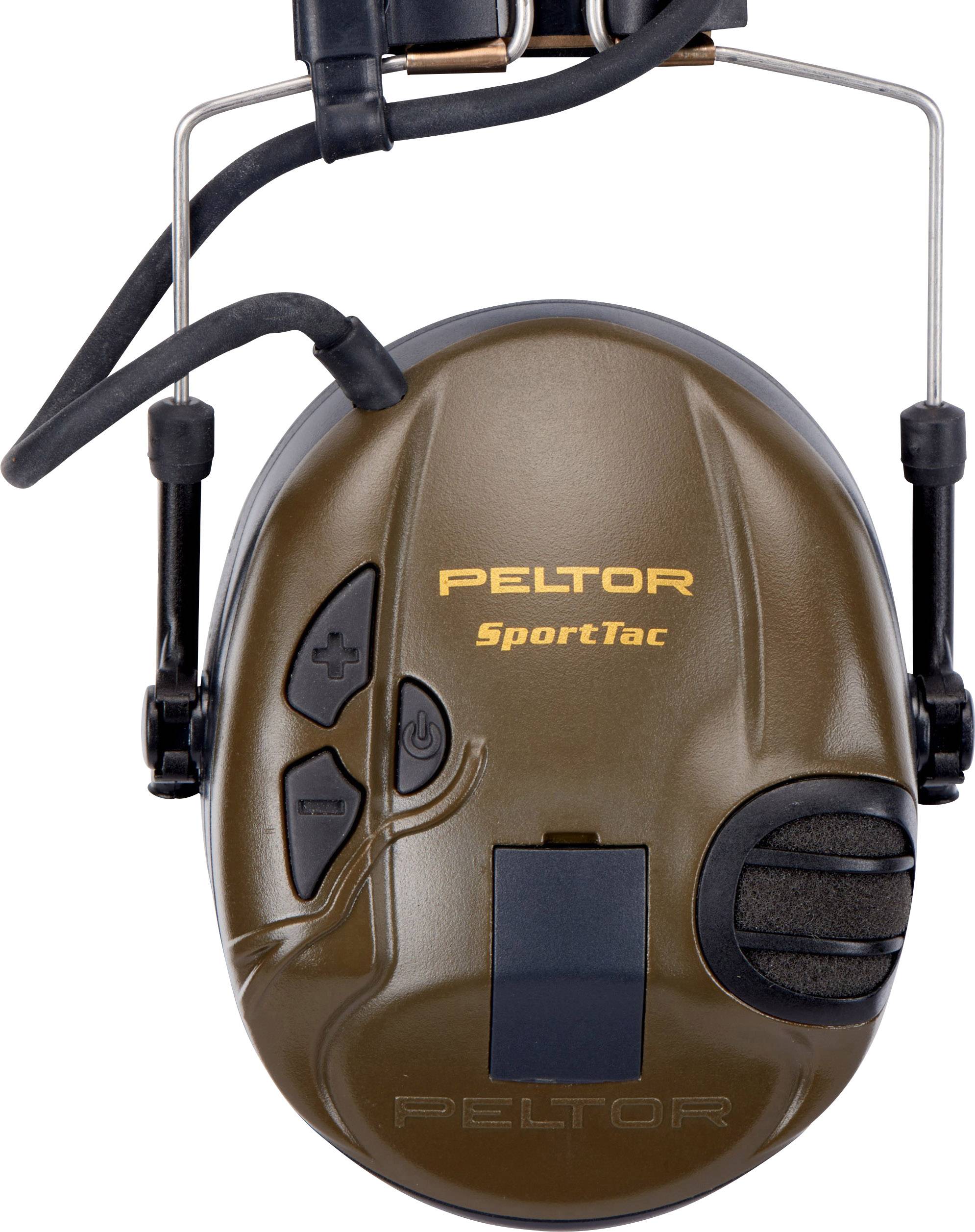 M Peltor Sporttac Mt H F Gn Cuffia Antirumore Speciale Db