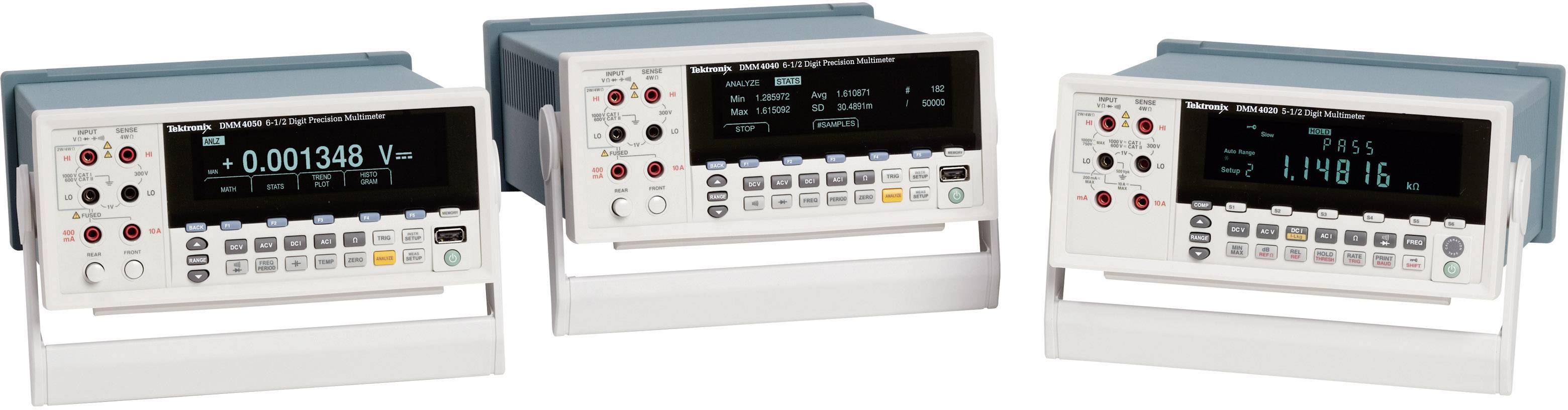 Tektronix DMM4040 Bench Multimeter Digitaal CAT II 600 V Weergave