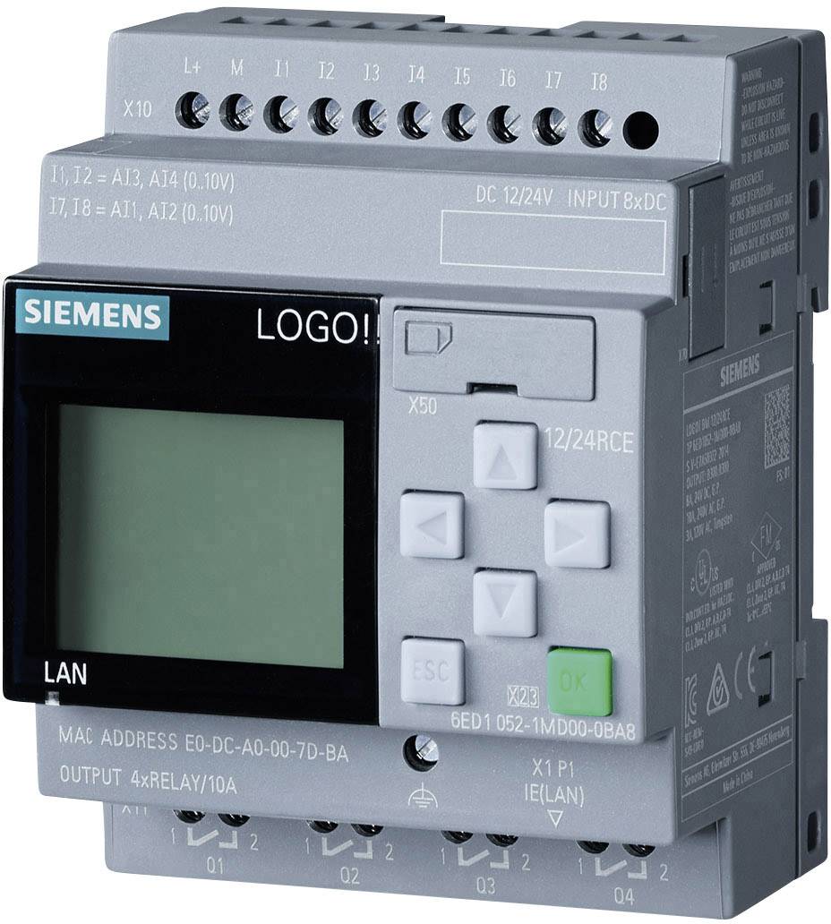 Siemens Logo Rce Ba Plc Aansturingsmodule V Dc V Dc