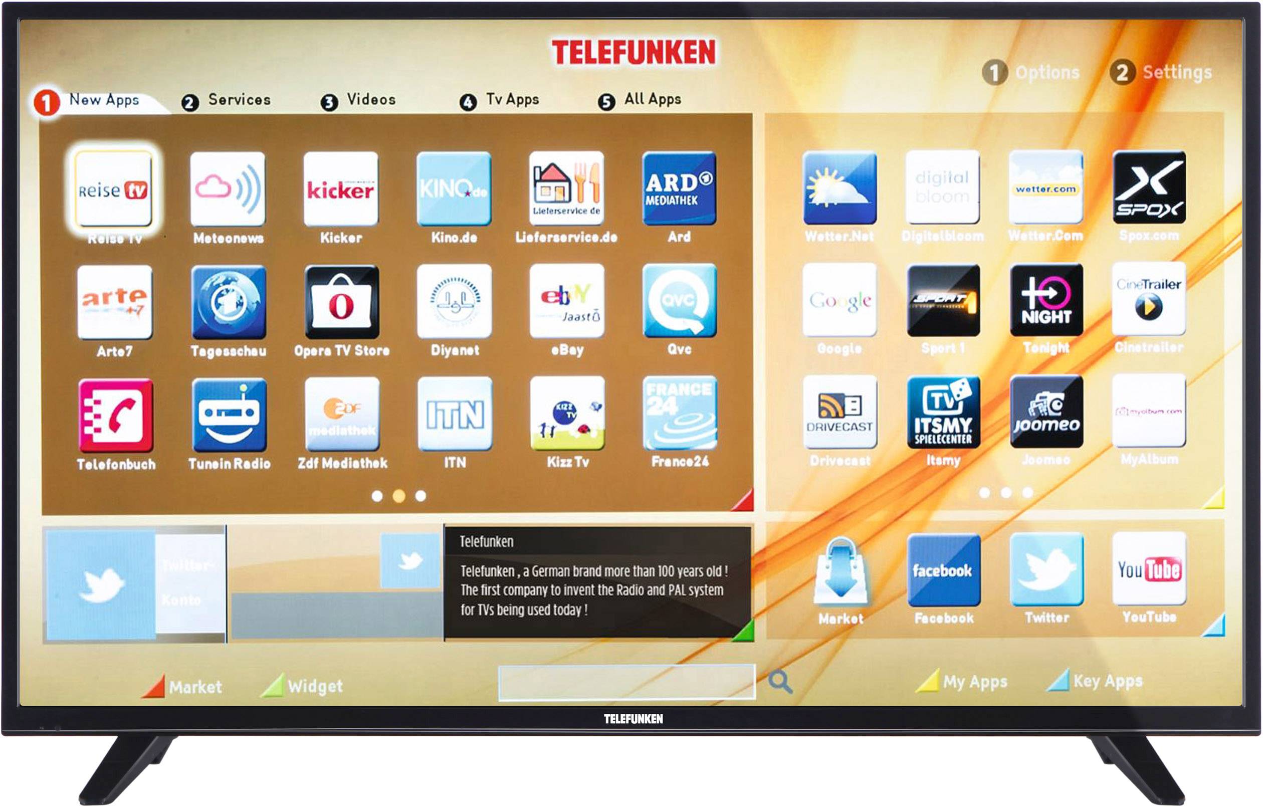 Telefunken A50U445A LED TV 127 Cm 50 Inch Energielabel A A E DVB