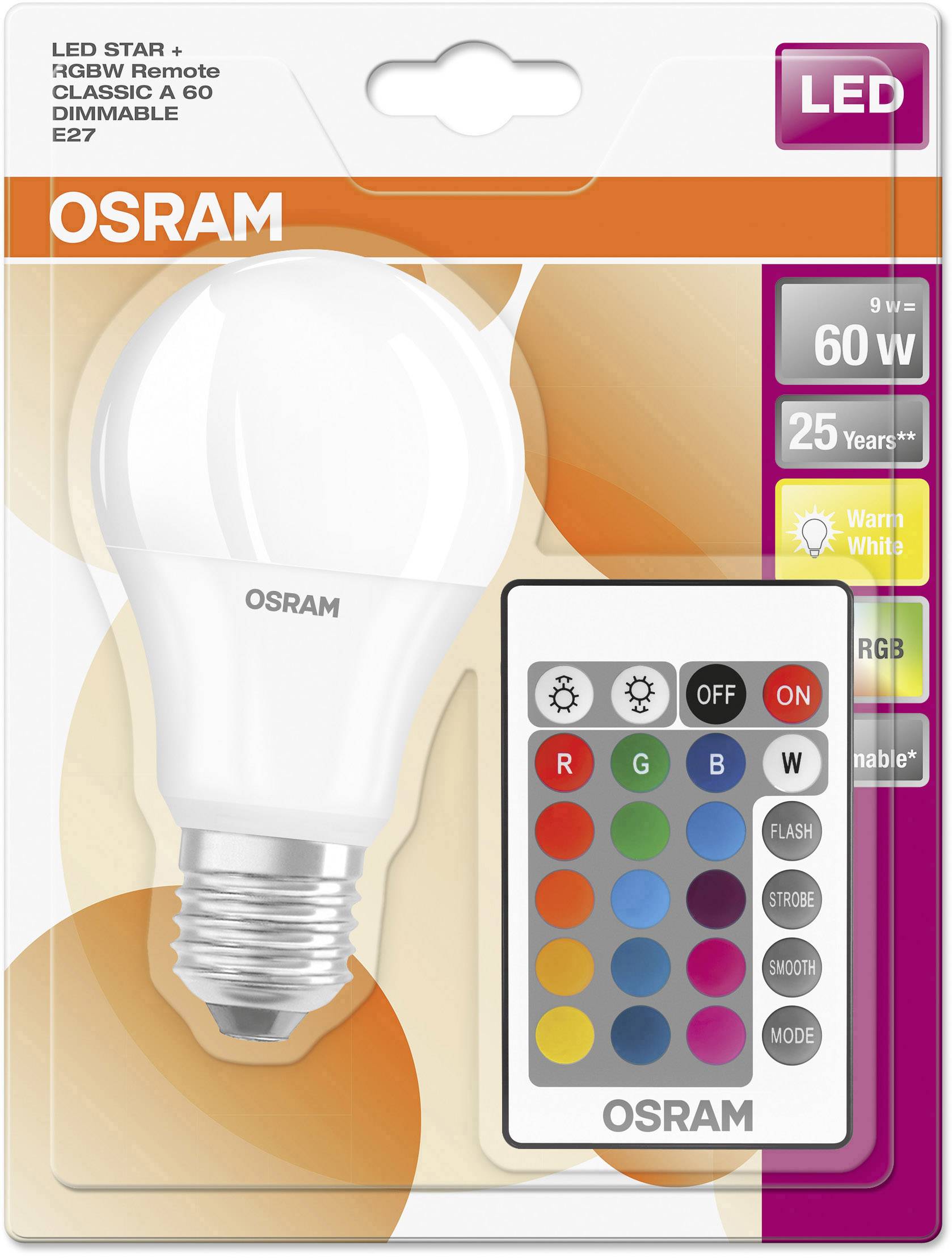 Osram Led Lamp Energielabel A A E E Peer W W Rgbw X