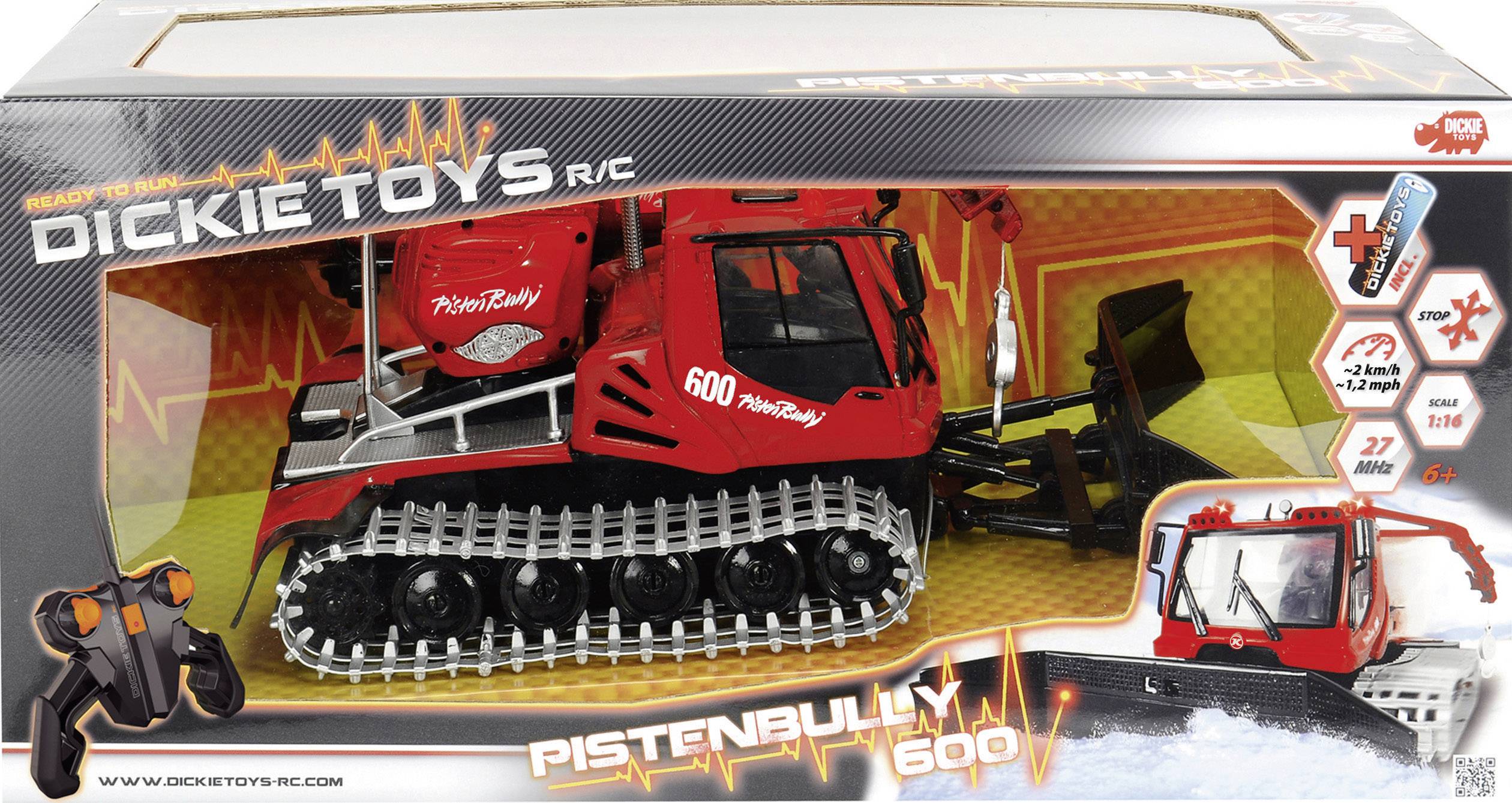 Dickie Toys 201119547 Pistenbully 600 1 16 Conrad Nl