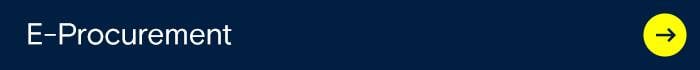 Ein dunkelblauer Banner zeigt „E-procurement“ mit einem gelben Pfeil nach rechts.