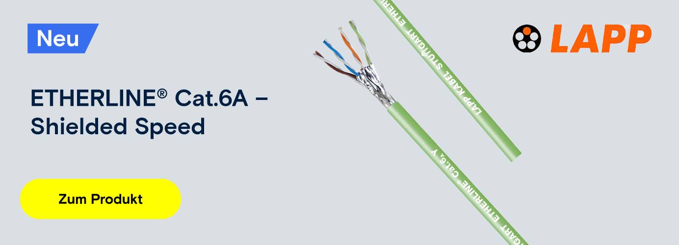 Lapp - Etherline Cat.6A - Shielded Speed