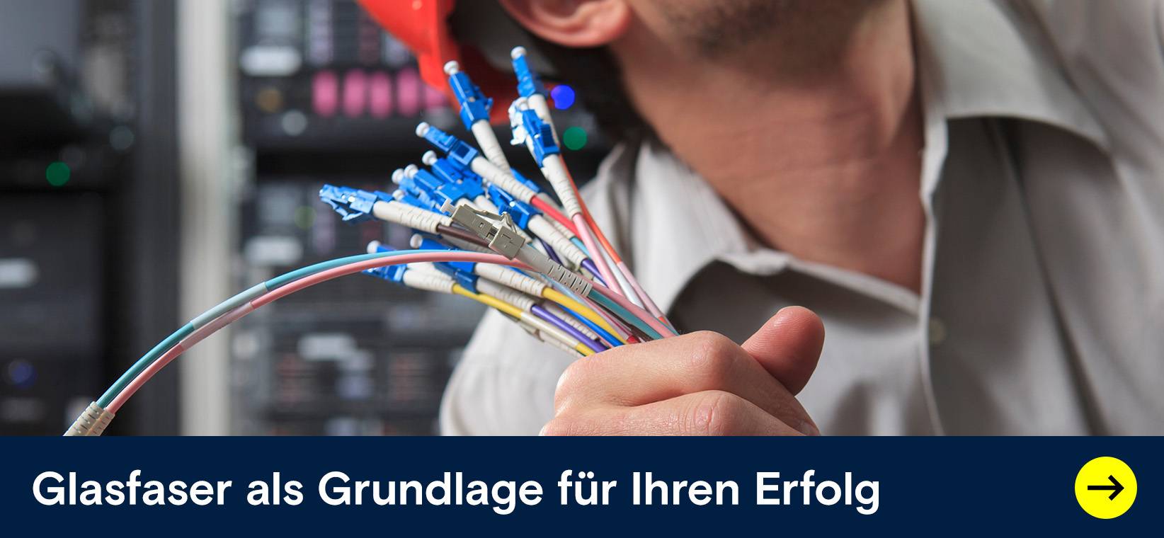 Glasfaser als Grundlage