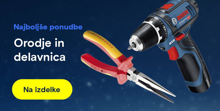 Božična ponudba za konec leta, orodja in delavnica