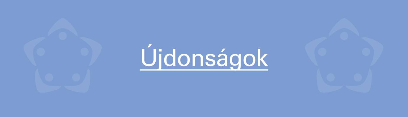 Ujdonsagok