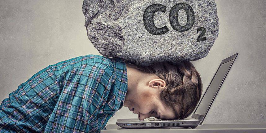 Zvýšená koncentrace CO2 může způsobovat bolesti hlavy!