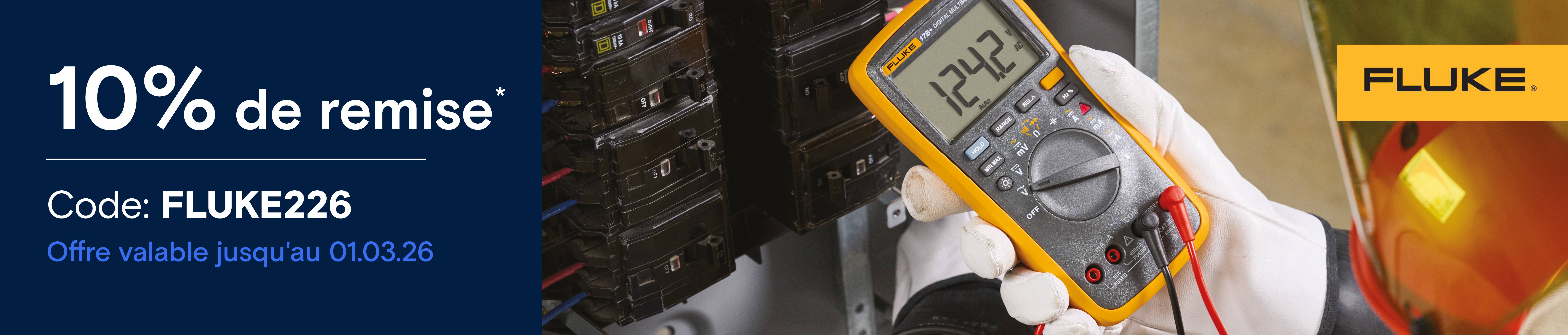 Fluke - 10% de remise