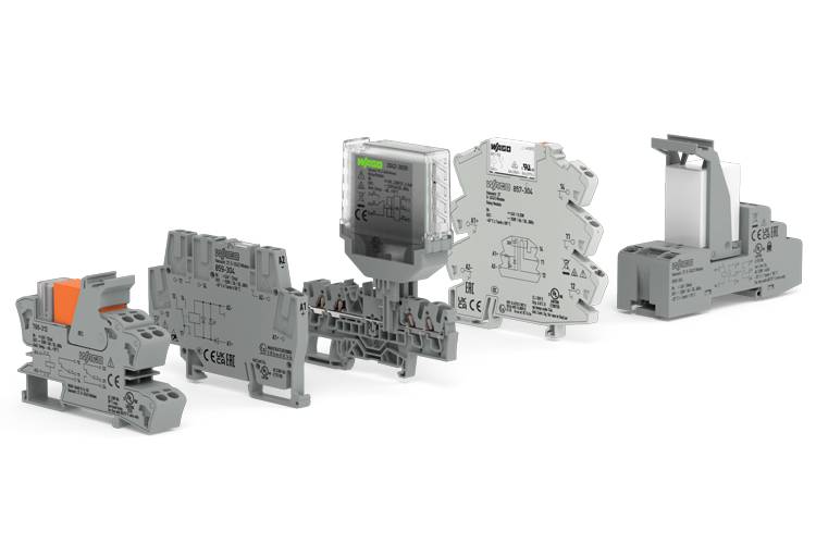Relè e moduli optoaccoppiatori Wago