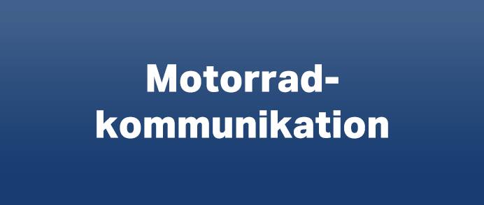 Motorradkommunikation