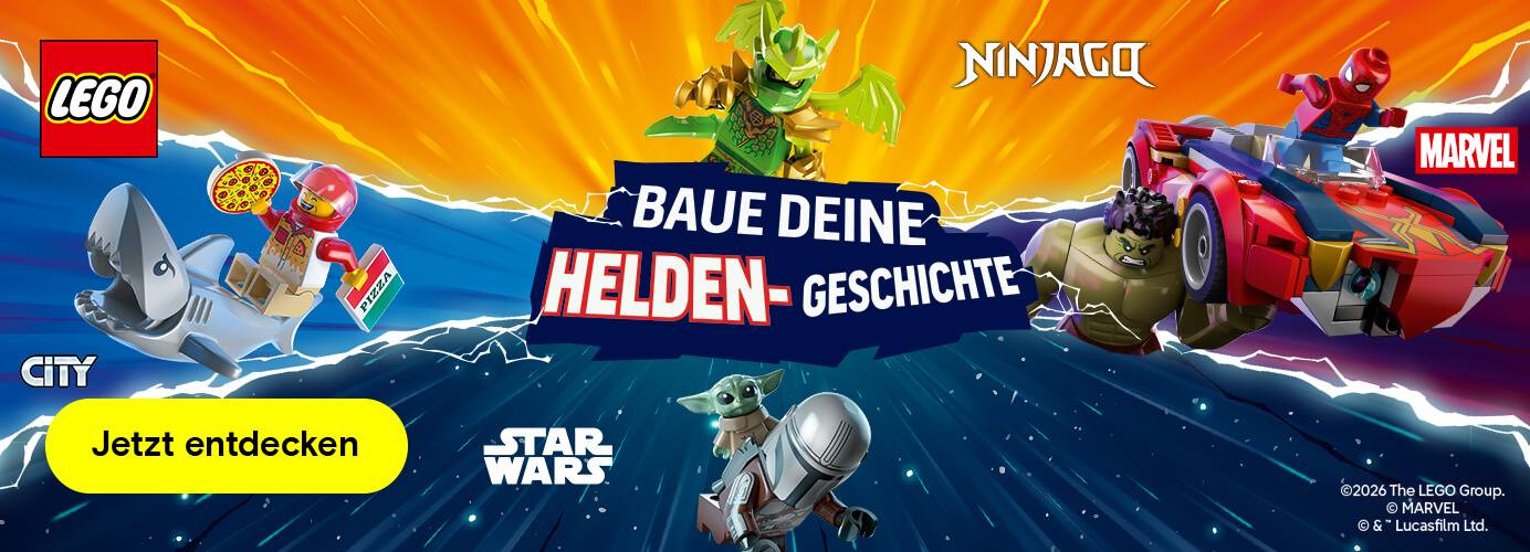 LEGO - Baue deine Helden-Geschichte