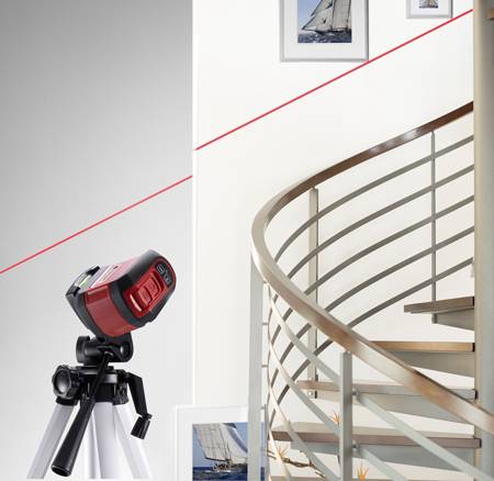 Samonivelační křížový laser Toolcraft 360° pro kutily i profesionály