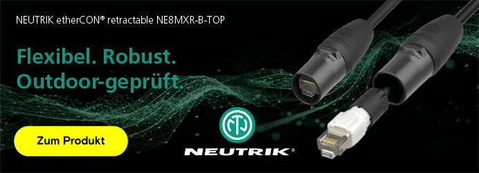 Neutrik - Flexibel. Robust. Outdoor-geprüft.