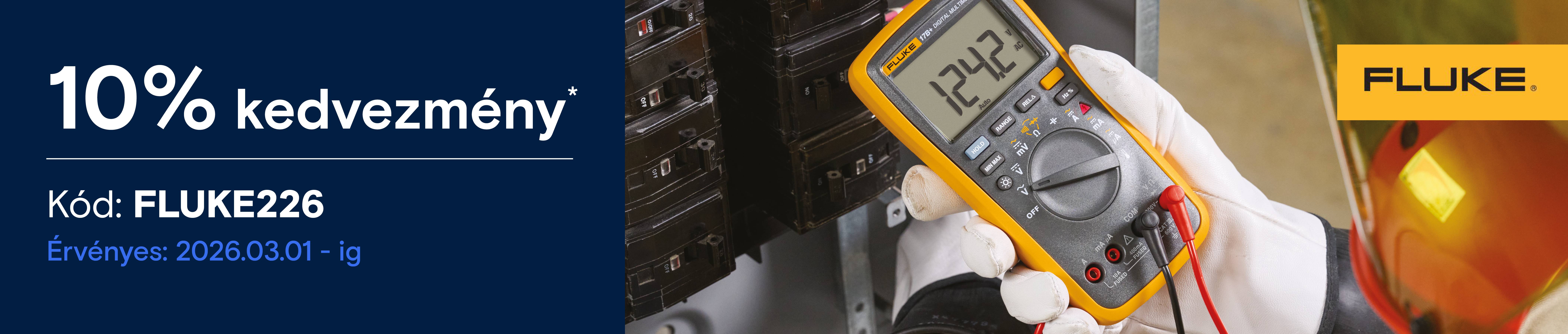 Fluke - 10 % kedvezmeny