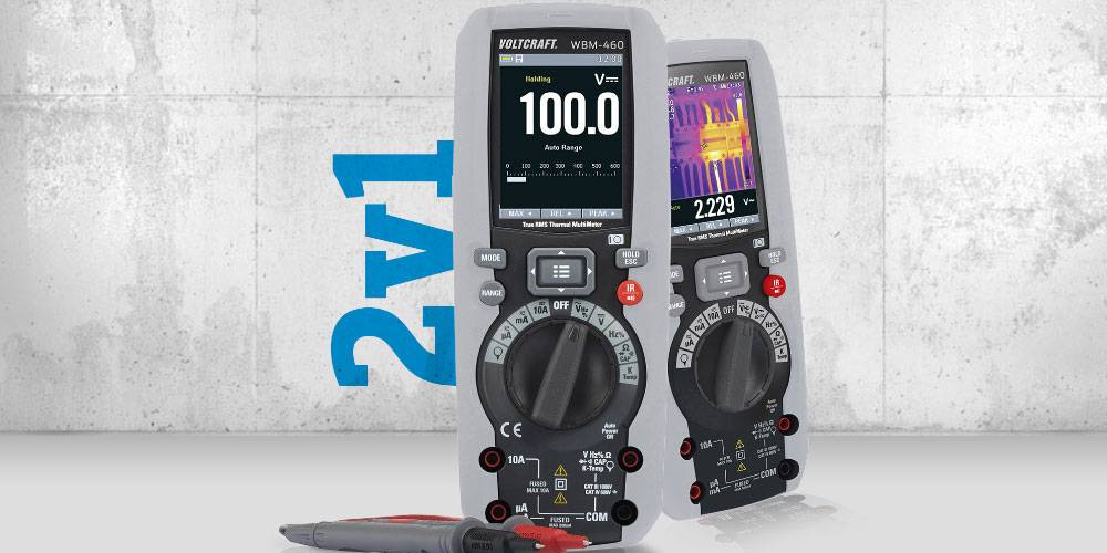 Termokamera v páru s multimetrem řekne víc