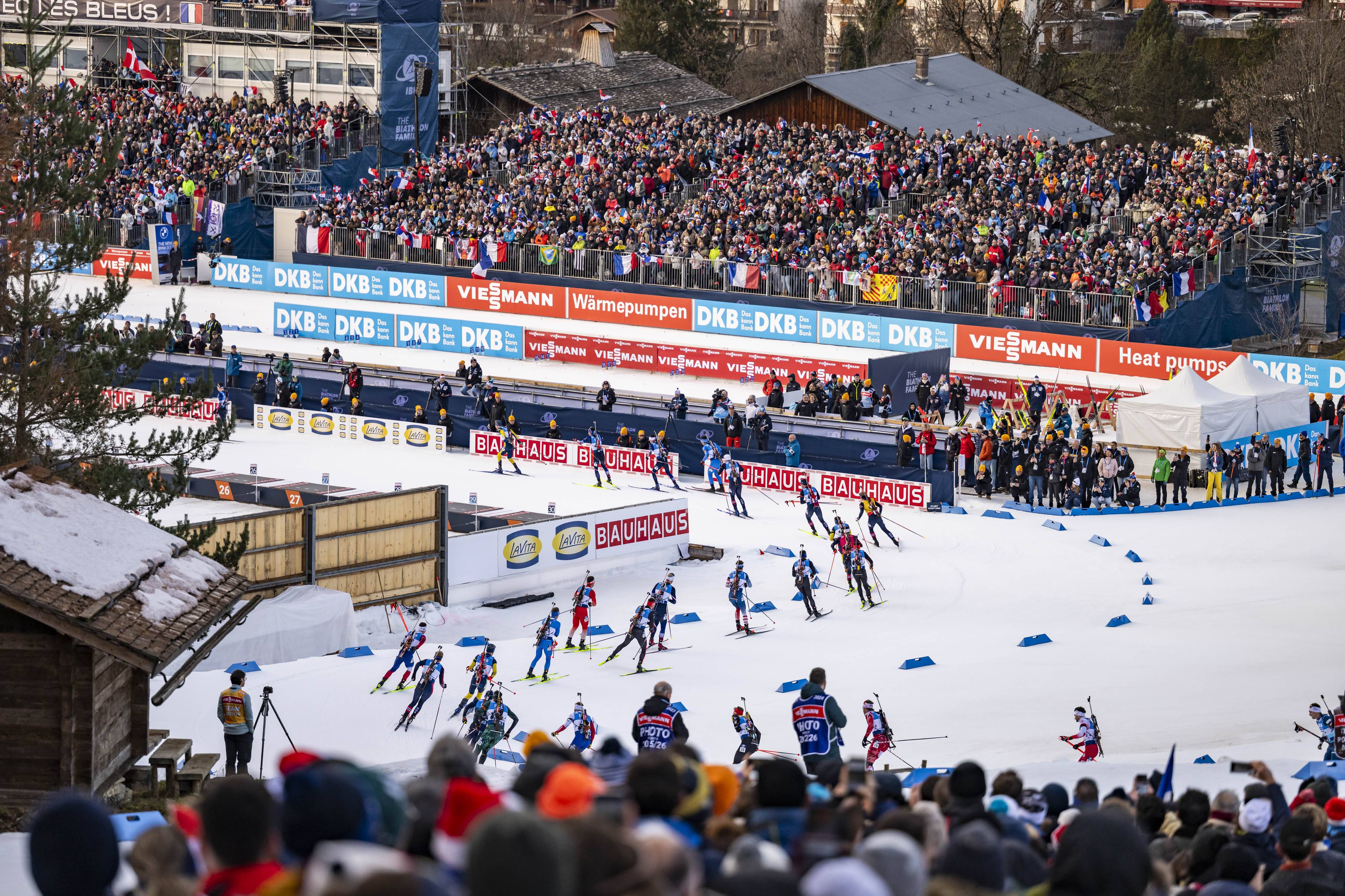 Der dritte Weltcup in Annecy-Le Grand Bornand.
