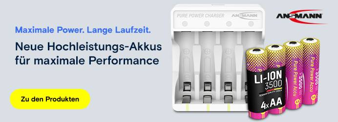 Neue Hochleistungs-Akkus für maximale Performance