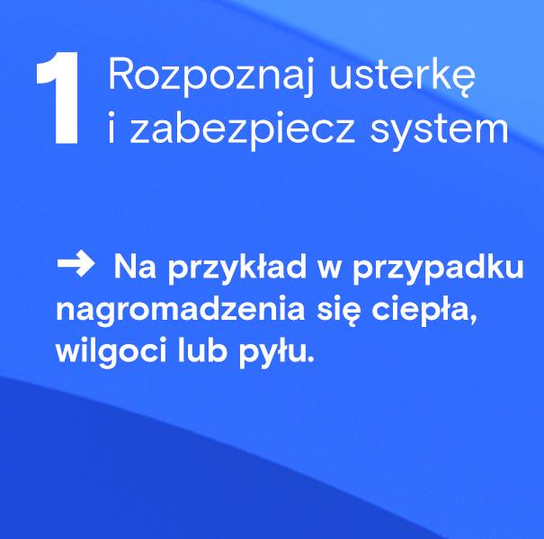 Rozpoznaj usterkę i zabezpiecz system
