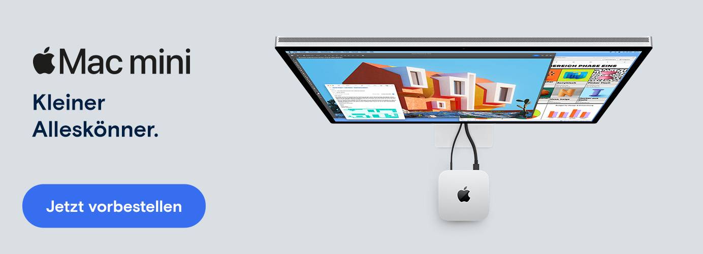 Mac mini - kleiner Alleskönner. 