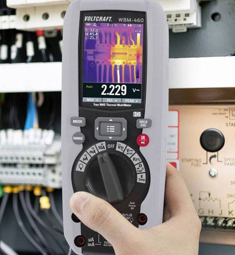 VOLTCRAFT WBM-460 multimetr s termokamerou