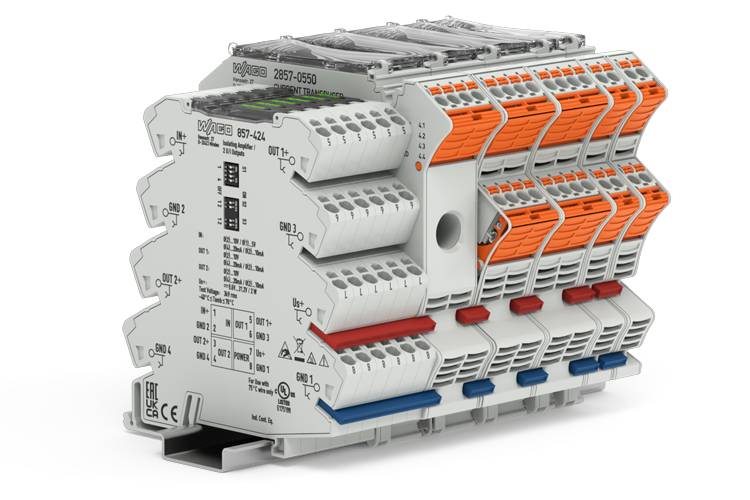 Trasduttori di misura e amplificatori di isolamento Wago