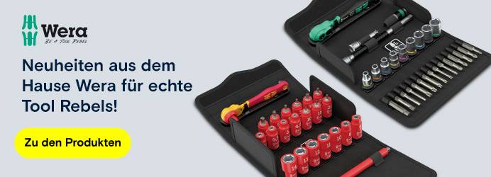 Neuheiten aus dem Hause wera für echte Tool Rebels!
