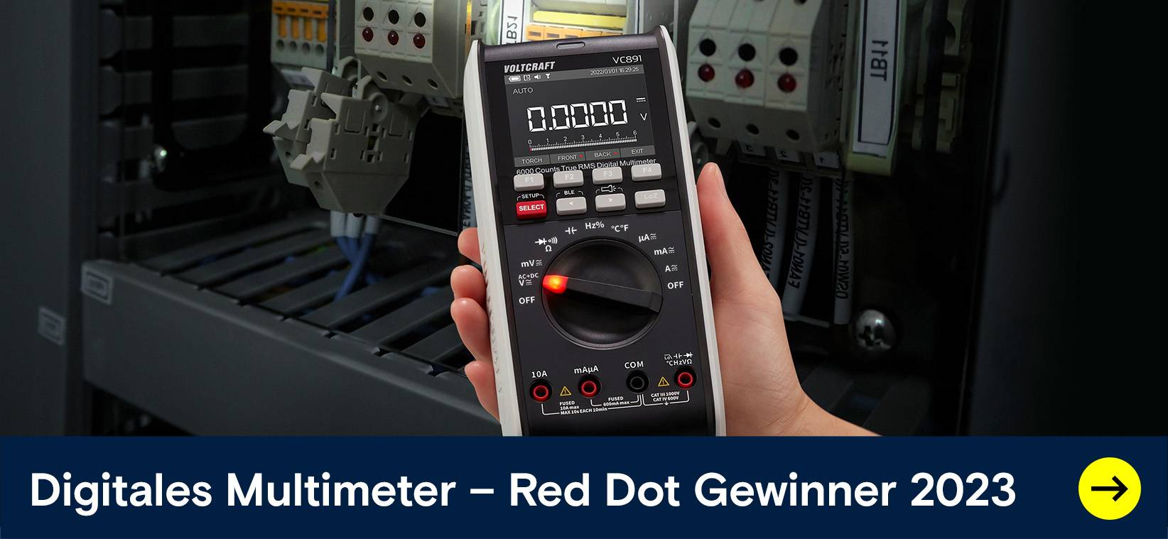 Digitales Multimeter - Red Dot Gewinner 2023