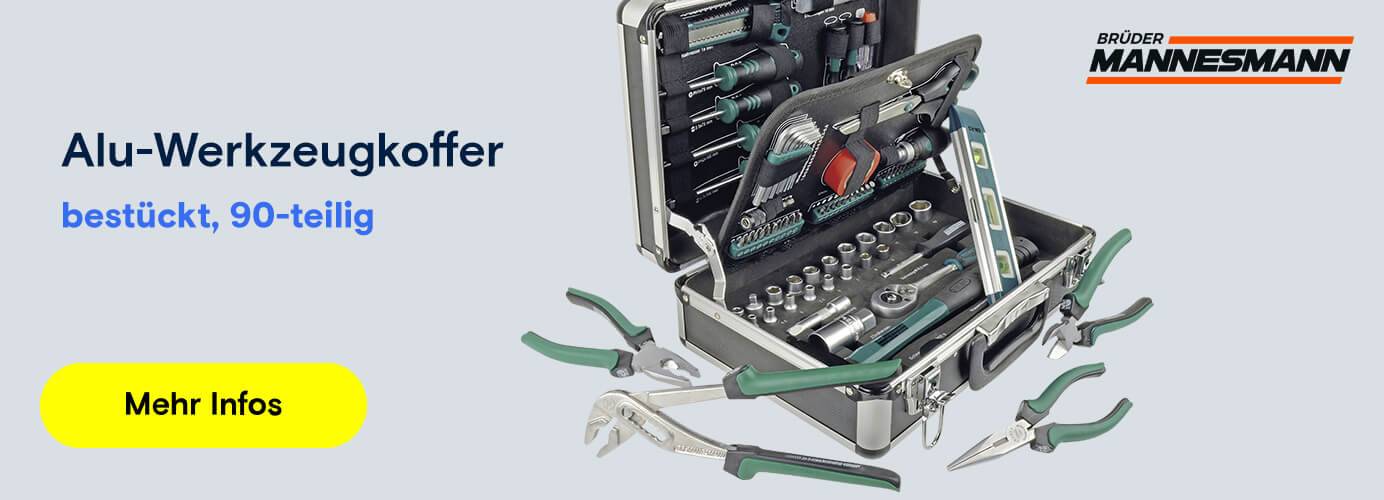 Brüder Mannesmann - Alu-Werkzeugkoffer
