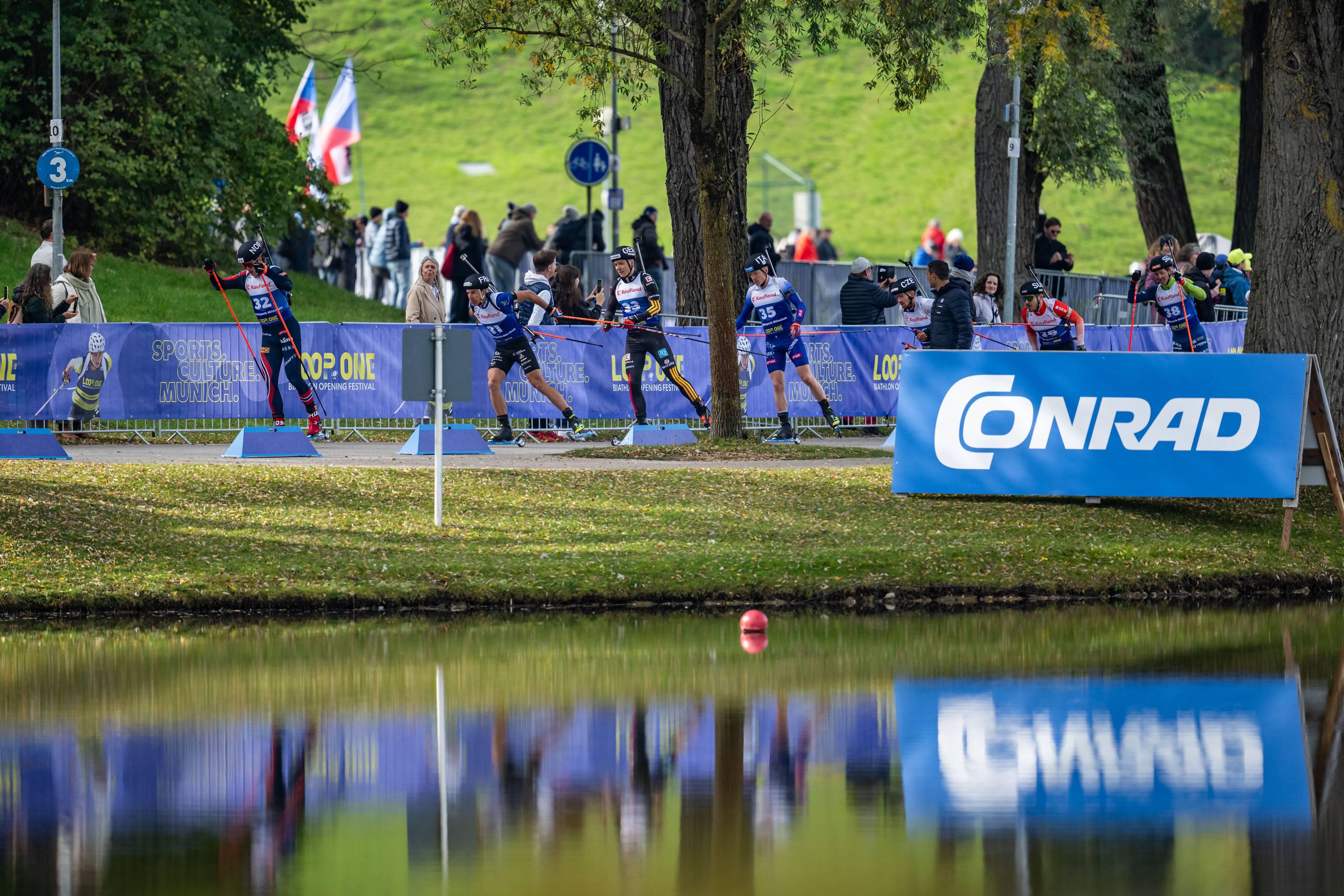 Premiere des Loop-One-Festivals im Münchner Olympiapark