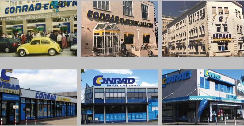 Firma Grundig in der alten Keramikfabrik