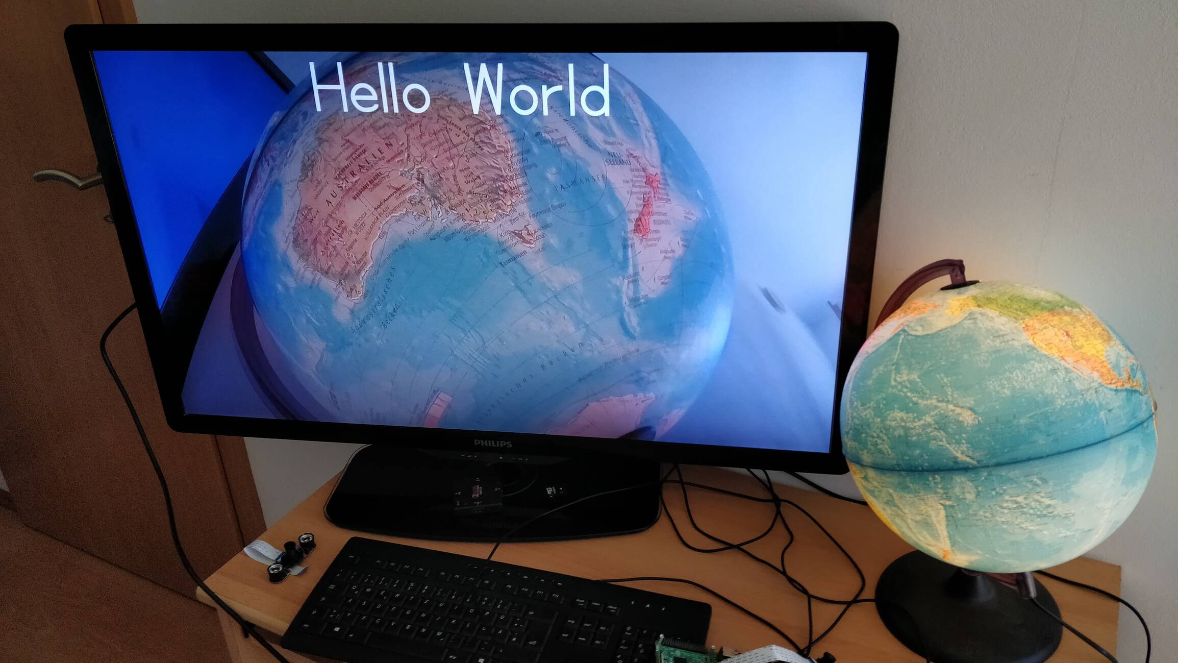 Einblenden von Schrift mit Hilfe von Python