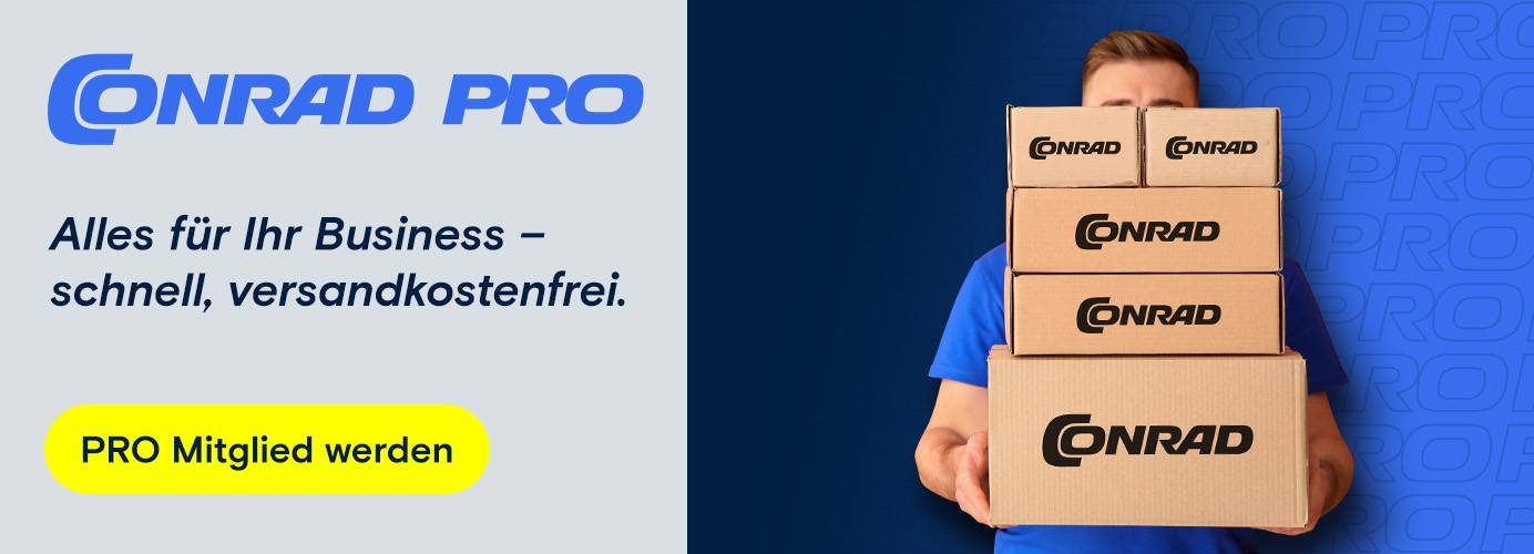 Conrad PRO - Alles für Ihr Business - schnell, versandkostenfrei. 